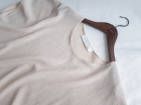 Ruffle End Dress 細緻壓紋細荷葉點綴舒適連身裙/DS1169