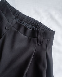 Pleated Flare Skirt 法式知性腰間設計傘裙/SK8950