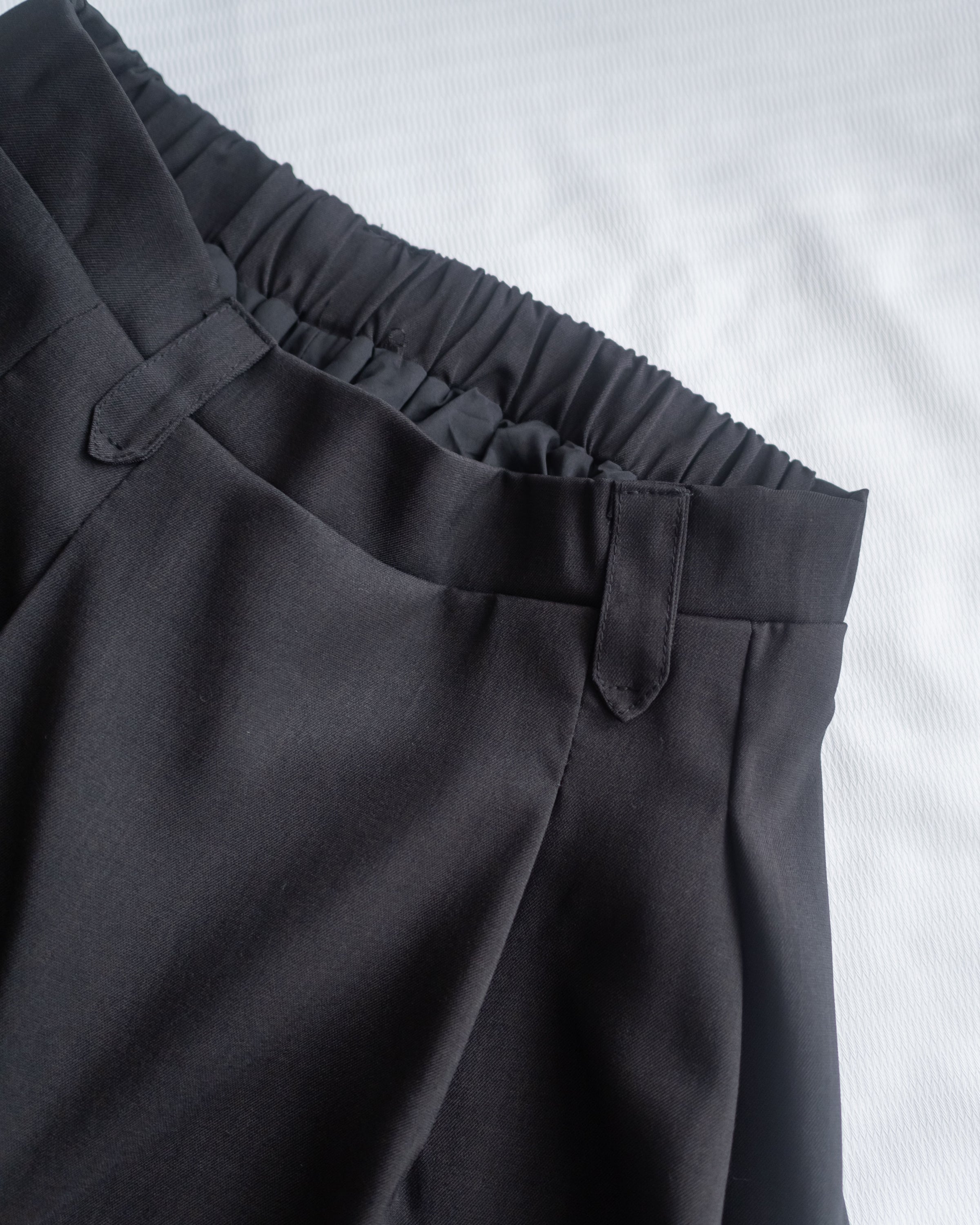 Pleated Flare Skirt 法式知性腰間設計傘裙/SK8950