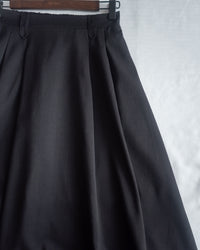 Pleated Flare Skirt 法式知性腰間設計傘裙/SK8950