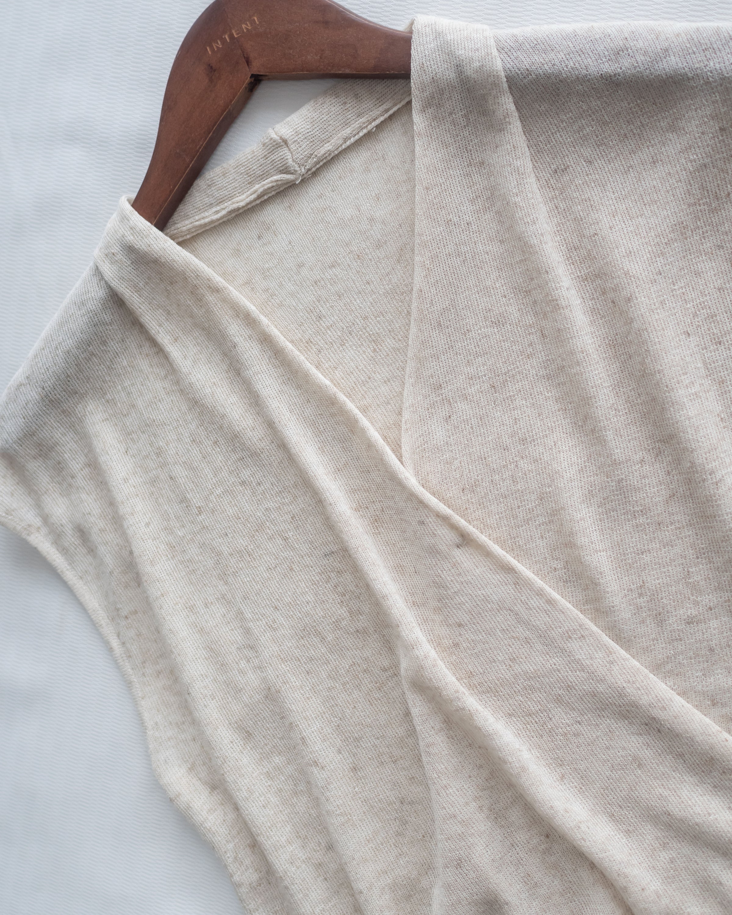 Wrap V-Neck Knit  疊領口 V 領針織小袖上衣/TP9238