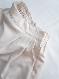 French Pocket Skirt 前褶微挺高腰口袋傘裙/ SK8951