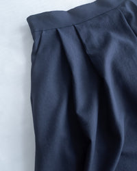 French Pocket Skirt 前褶微挺高腰口袋傘裙/ SK8951