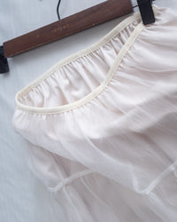 Tulle Skirt 法式細彈性腰線輕紗傘裙/ SK8952