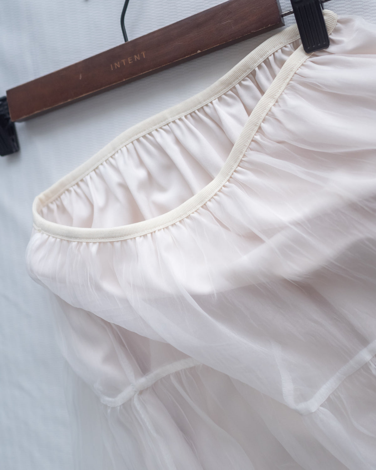 Tulle Skirt 法式細彈性腰線輕紗傘裙/ SK8952