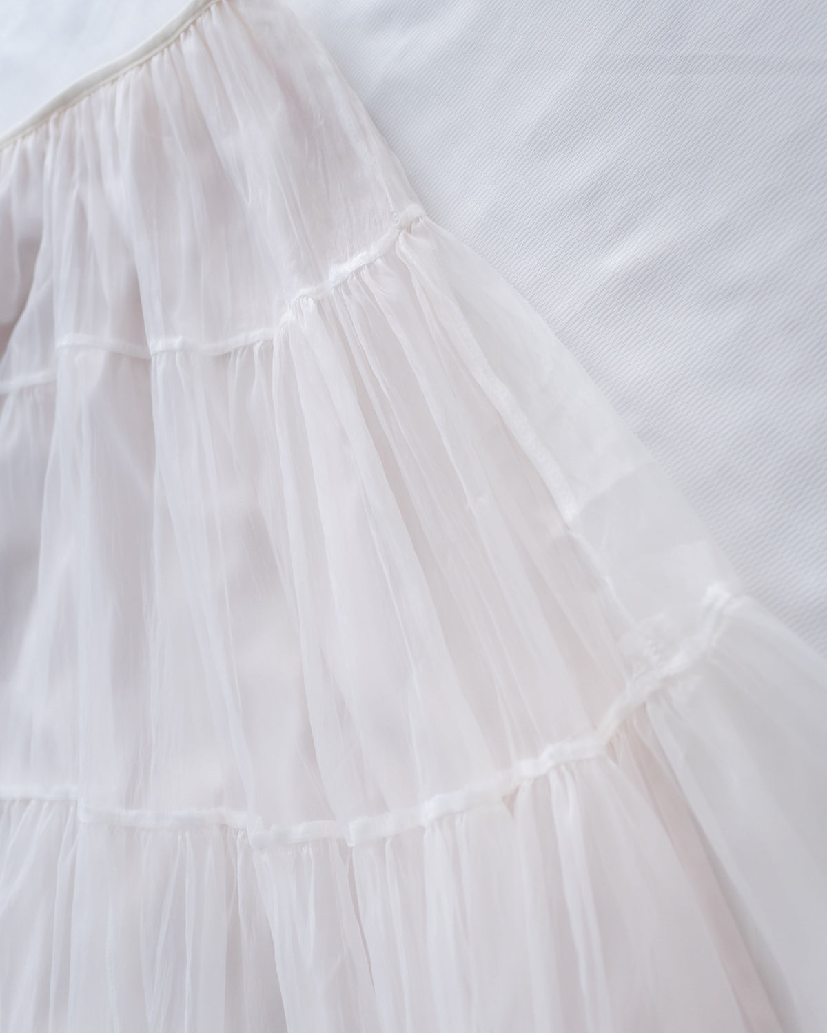 Tulle Skirt 法式細彈性腰線輕紗傘裙/ SK8952