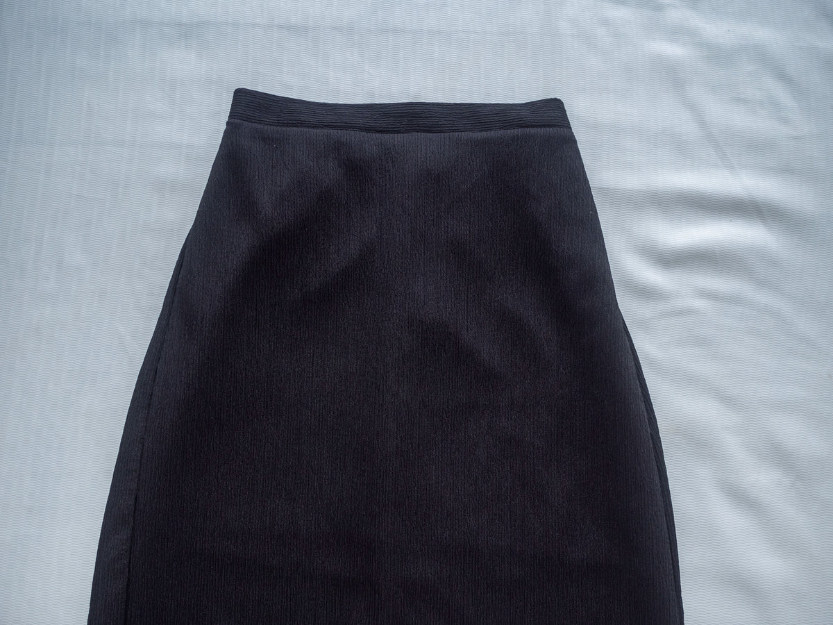 Hailey Skirt Set 防皺彈性恤衫彈性直裙套裝/ SE8122
