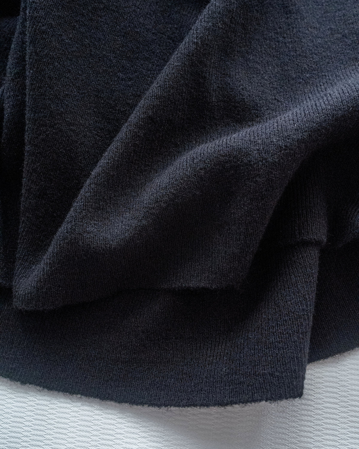 Knit Dress 修身彈性腰身抓皺 V 領針織連身裙/ DS1186