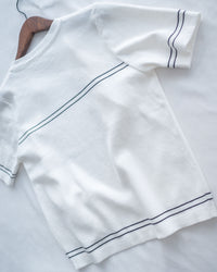 Border Cardigan Set 圍邊金扣兩件式針織套裝/SE8121
