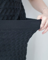 Geometric Knit Set 精緻百搭幾何織紋針織套裝/ SE8111