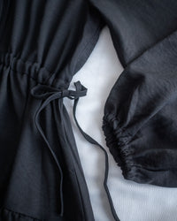 Ribbon Layers Dress  綁帶圓漫飄逸層次連身裙/ DS1188