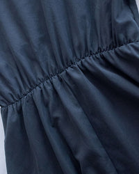 Shirt Dress 知性翻領橡筋腰線微絨連衣裙/ DS1195