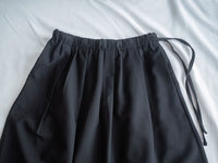 Pleated Skirt 腰間微褶束帶橡筋腰口袋裙/ SK8955