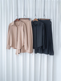 Wrap Skirt Set 俐落包式穿著修身兩件套/ SE8125