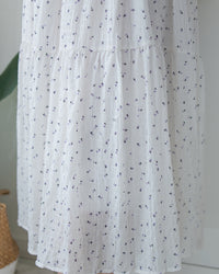 【現貨限量回歸 】Starry Floral Dress 流星小花彈性修身防皺連身裙/ DS1106