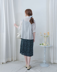 Trench Blouse 風衣感雙層修腰襯衫外套/ BU9141