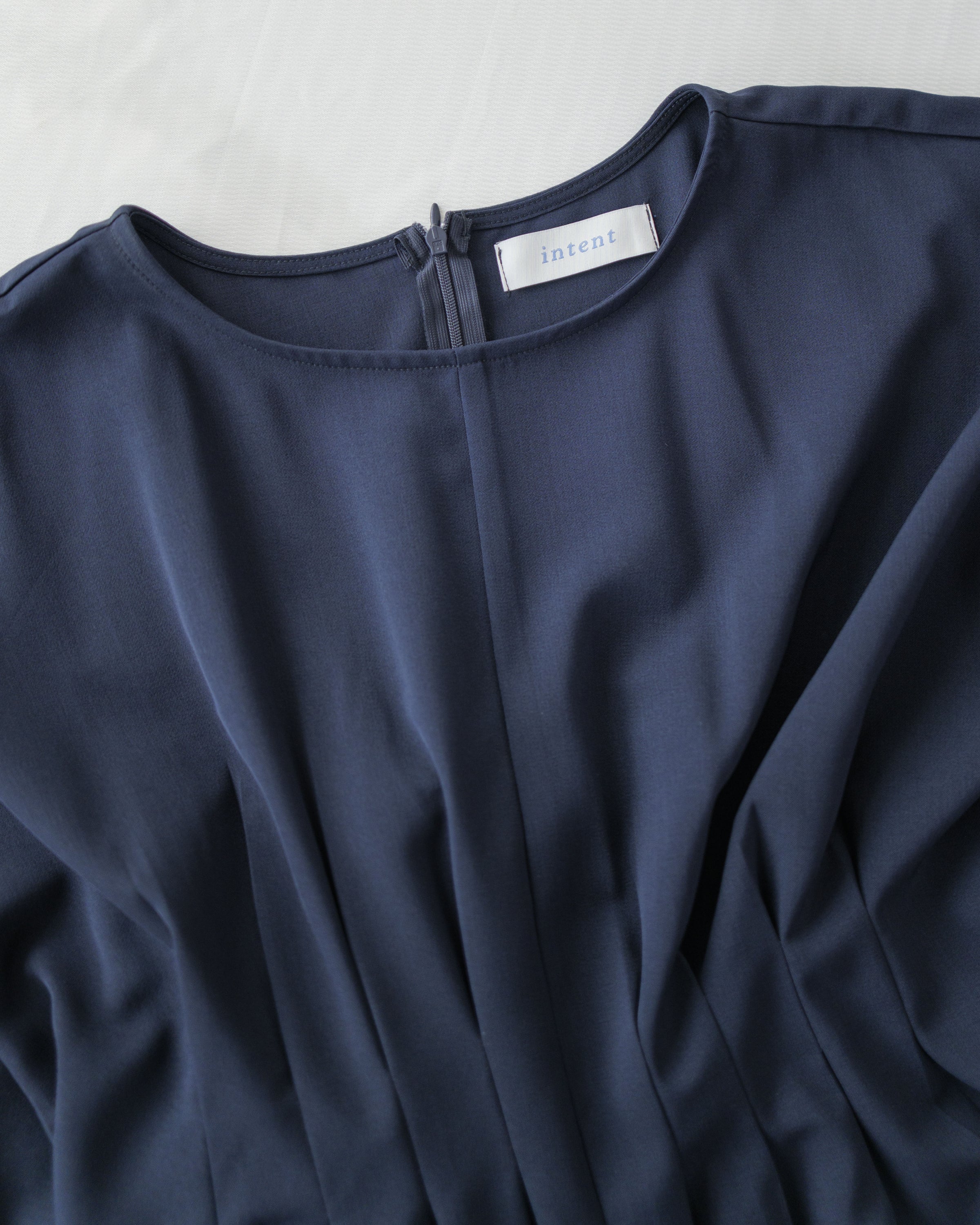 [intent label/intent製]  Alice Dress 隨性氣質防皺顯瘦後橡筋連身裙/ DSA8002 (pre-order)