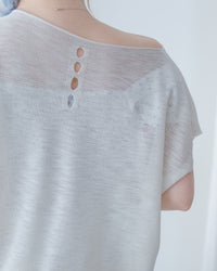Breathable Knit Top 防皺透氣層次織線上衣/ TP9227