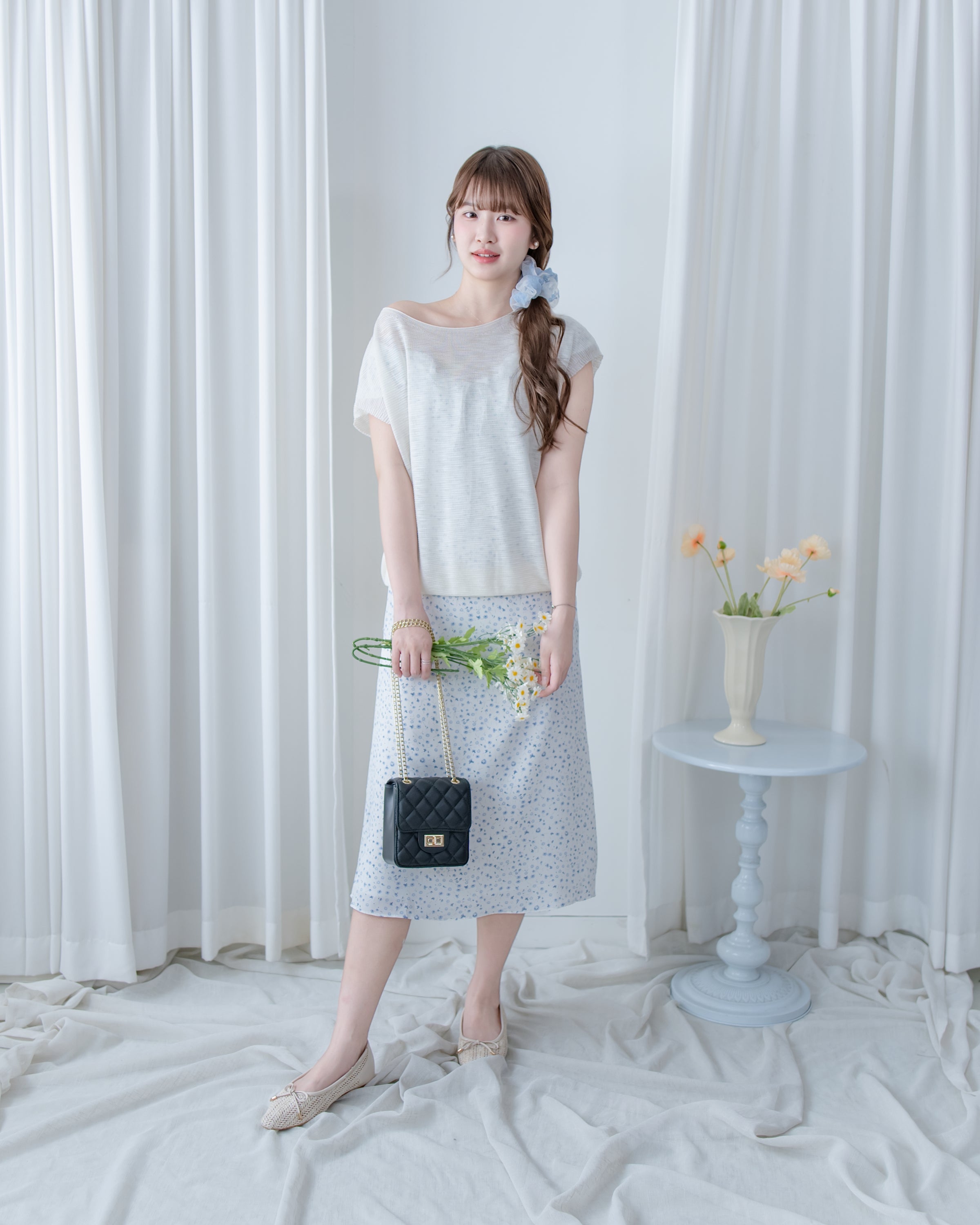 Breathable Knit Top 防皺透氣層次織線上衣/ TP9227