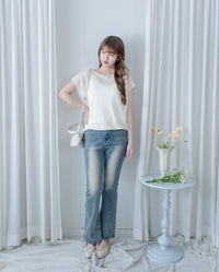 Breathable Knit Top 防皺透氣層次織線上衣/ TP9227