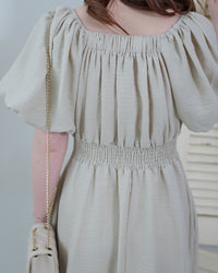 French Dress 法式前後兩穿修身腰封連身裙/ DS1126 (Pre-order 5月28截單)