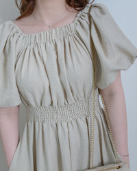 French Dress 法式前後兩穿修身腰封連身裙/ DS1126 (Pre-order 5月28截單)