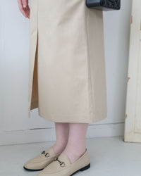 Urban Belt Skirt 俐落修身H型腰帶裝飾半裙/ SK8942