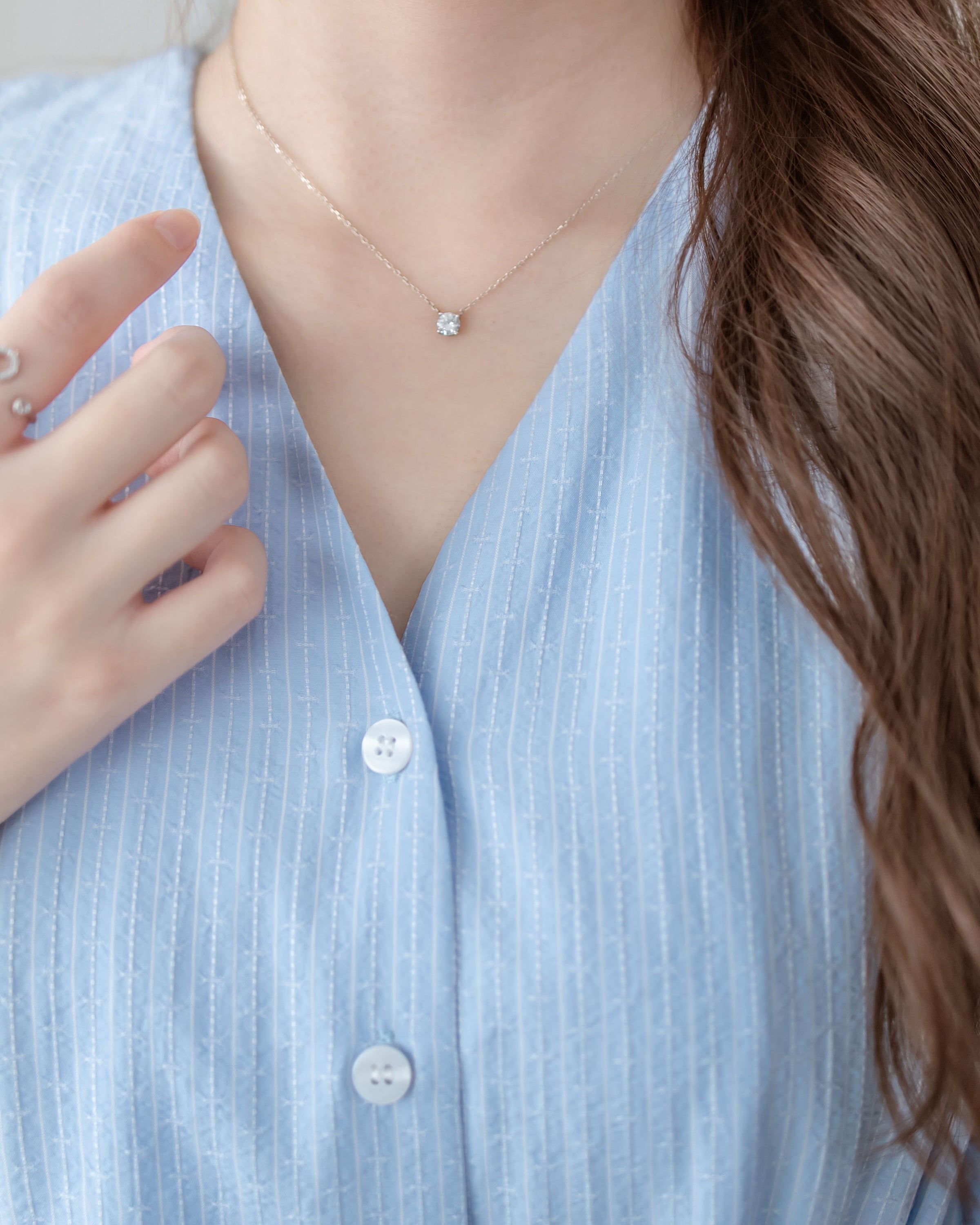 [intent label/intent製 ] Stardust Stripe Dress 星塵織線條紋顯瘦弧腰線連身裙/ DSA8003 (Honeydew sold out)