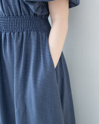 French Dress 法式前後兩穿修身腰封連身裙/ DS1126 (Pre-order 5月28截單)