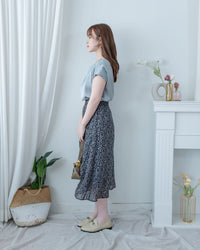 [intent label/ intent 製] champagne Blouse 香檳色澤無肩線質感上衣/ TPA8002