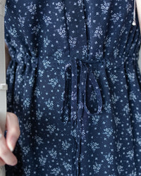 [intent label/intent製 ] Marguerite Chiffon Dress 瑪格麗特花束雪花連身裙/ DSA8005