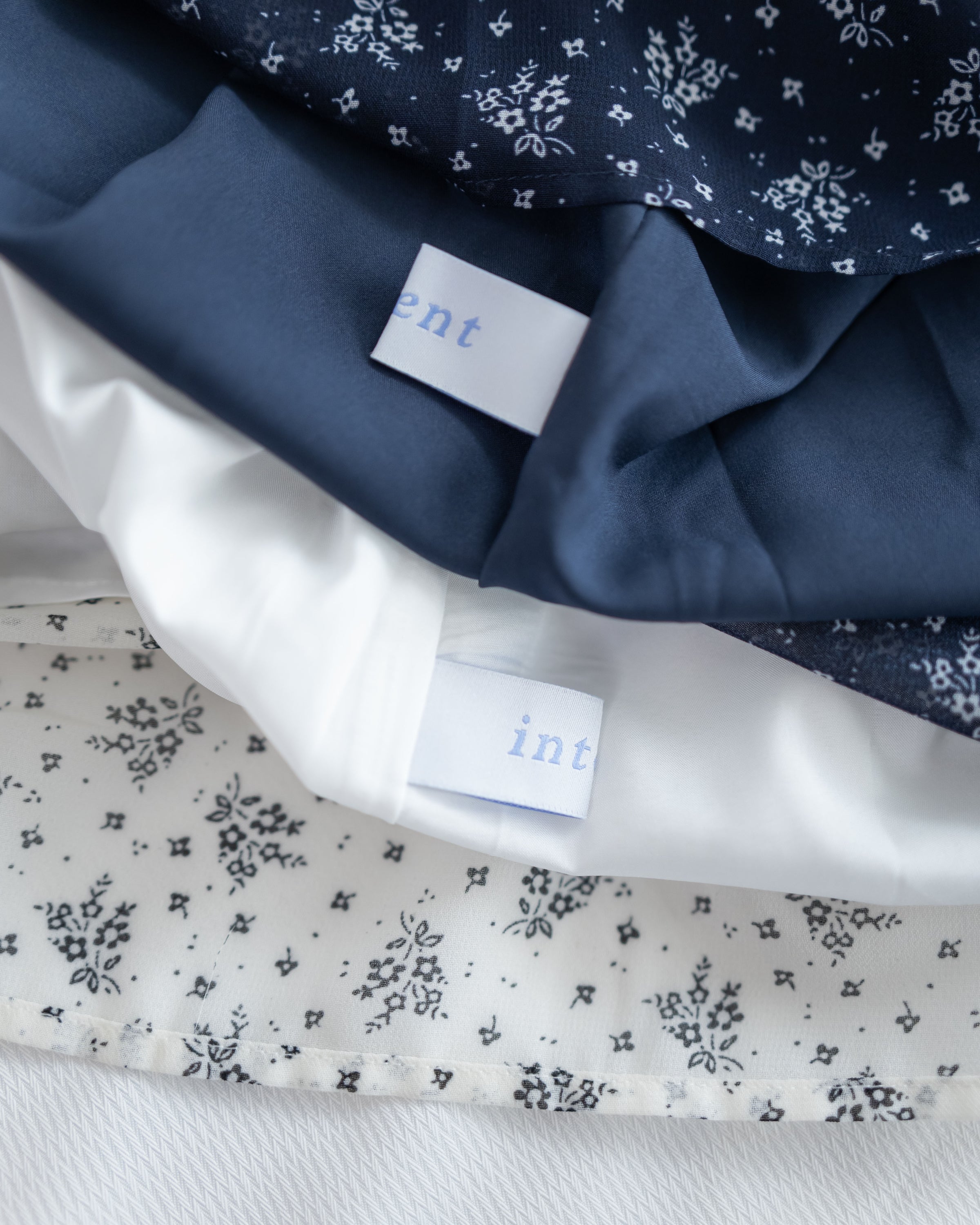 [intent label/intent製 ] Marguerite Chiffon Dress 瑪格麗特花束雪花連身裙/ DSA8005
