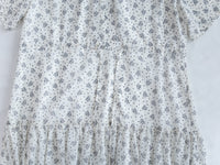 [intent label/intent製 ] Marguerite Chiffon Dress 瑪格麗特花束雪花連身裙/ DSA8005