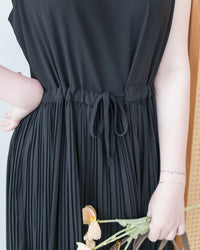 Chiffon Vest Dress 雪紡無袖修腰飄逸連身裙/ DS1134