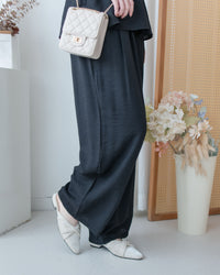 Alice Set Pants 拼色假兩件舒適精緻套裝/ SE8113