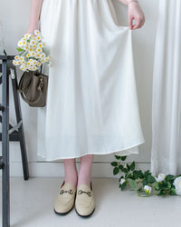 Wrap Dress 抗皺雪紡後帶傘形搖曳連身裙 / DS1144