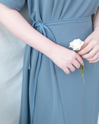 Alice Dress 隨性抗皺側綁帶連身裙/ DS1140
