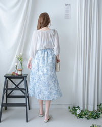 Effortless Blouse 微褶皺紗感面料空氣感上衣/ BU9147