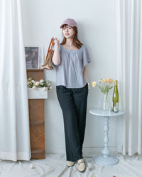 Flowy Pants 隨性雲朵裡布防皺流暢闊腳褲 /PT8481