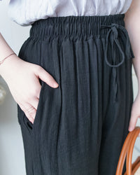 Flowy Pants 隨性雲朵裡布防皺流暢闊腳褲 /PT8481