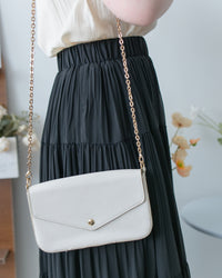 Chiffon Pleated Skirt 輕盈雪紡飄逸層次百褶長裙/SK8946