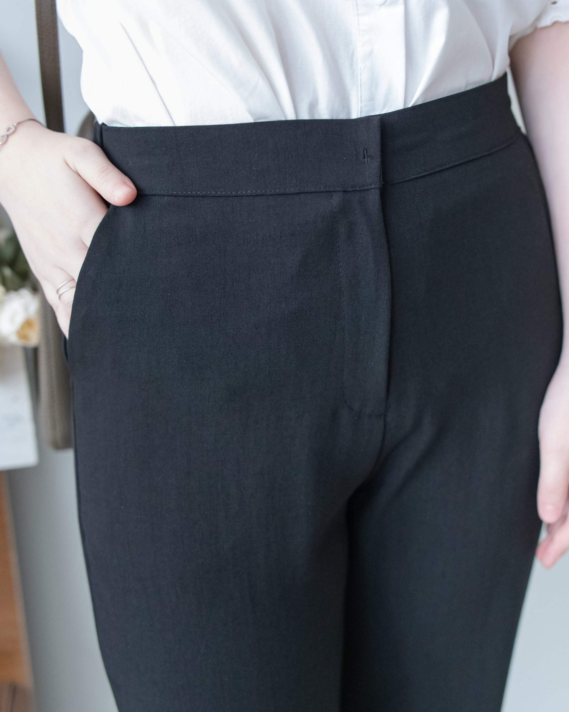 Elastic Trousers 透氣全彈性顯瘦西褲/PT8480