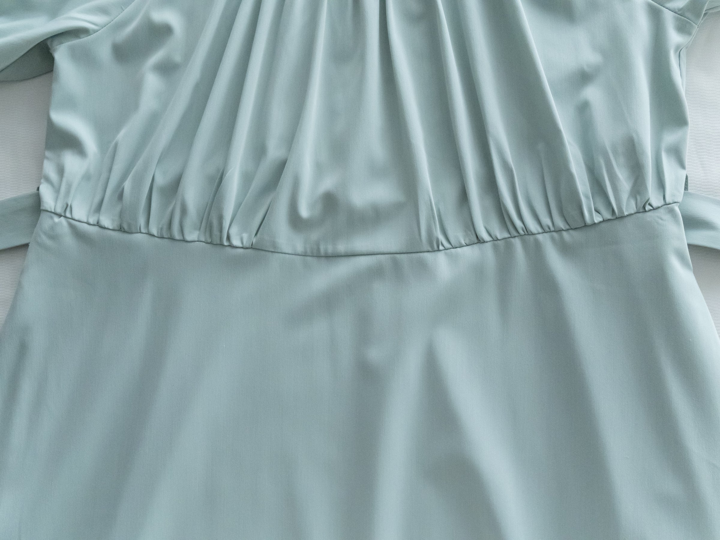 [intent label/intent製 ] Sophie Collar Dress 細褶方圓領顯瘦腰間口袋連身裙/  DSA8006