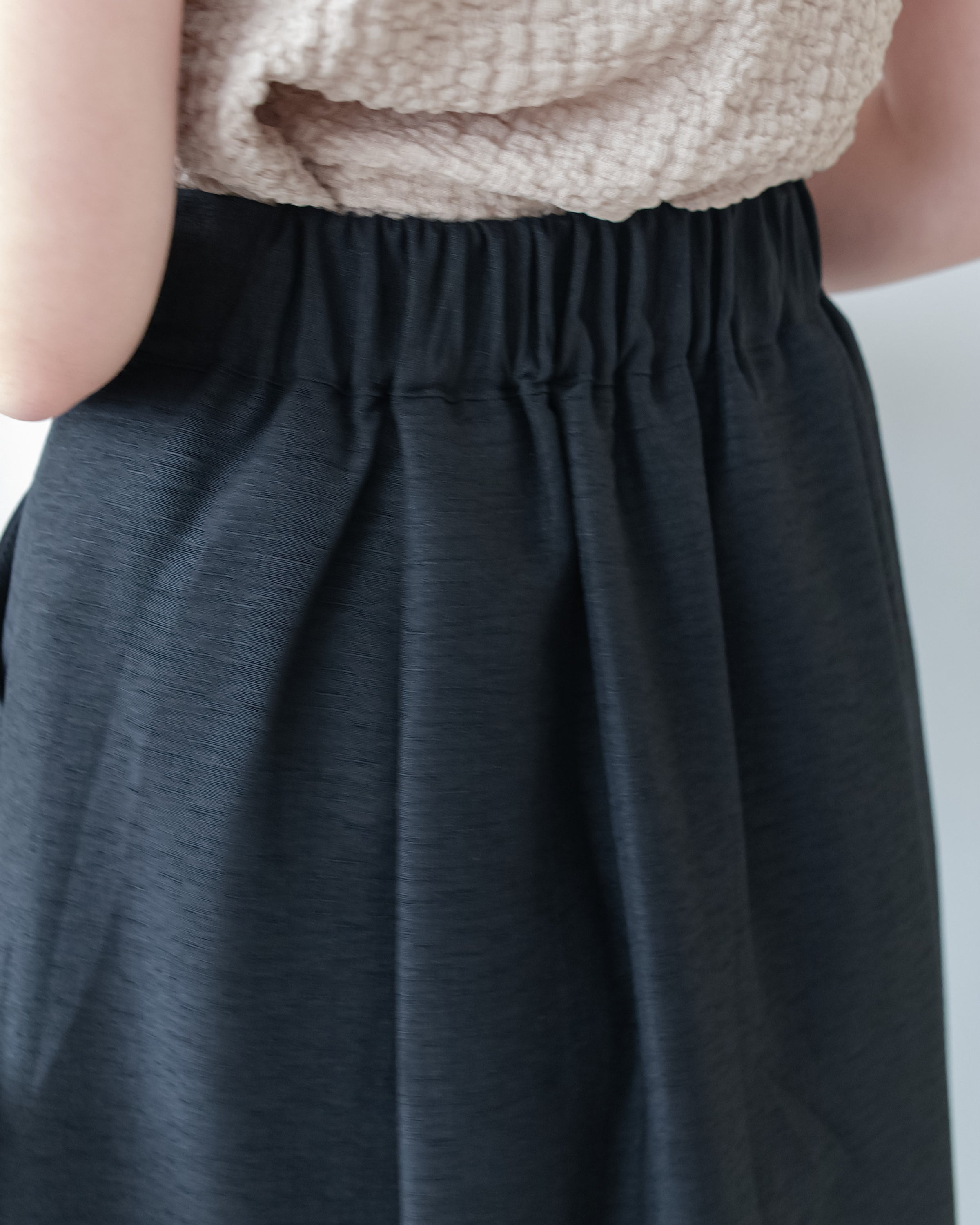Belted Pocket Skirt 金屬扣裝飾腰帶傘形半裙/SK8947