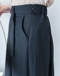 Belted Pocket Skirt 金屬扣裝飾腰帶傘形半裙/SK8947