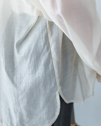Airy Shirt 夏日微透光澤果凍感襯衫/BU9151