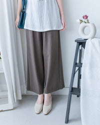Fine Linen Pants 透氣防皺高質亞麻寬褲/PT8484
