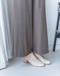 Fine Linen Pants 透氣防皺高質亞麻寬褲/PT8484