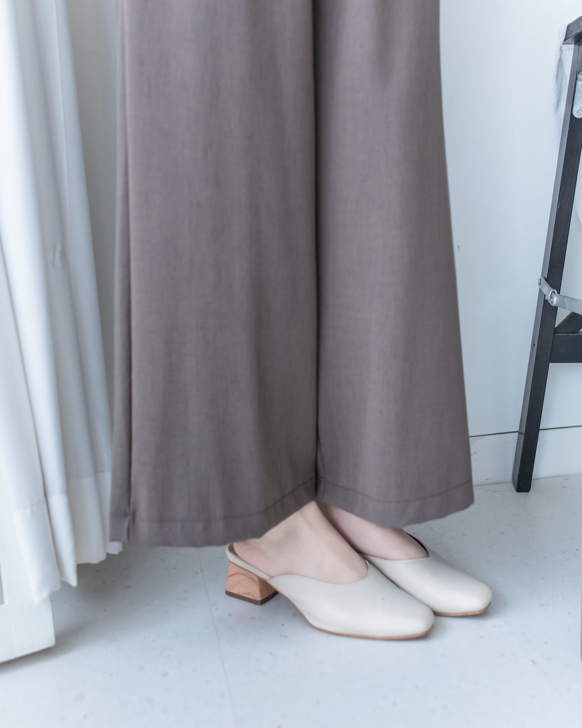 Fine Linen Pants 透氣防皺高質亞麻寬褲/PT8484