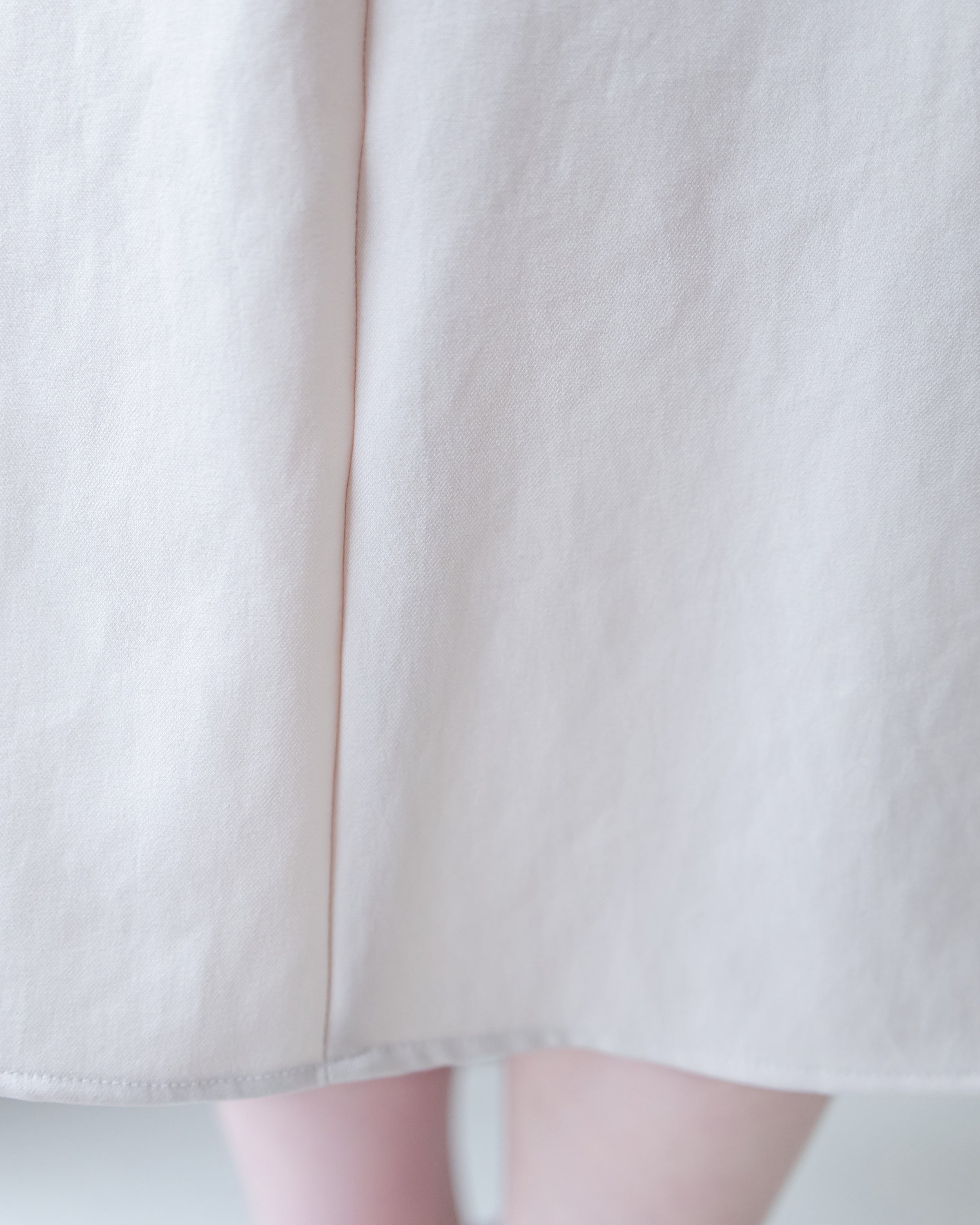 French Pocket Skirt 前褶微挺高腰口袋傘裙/ SK8951